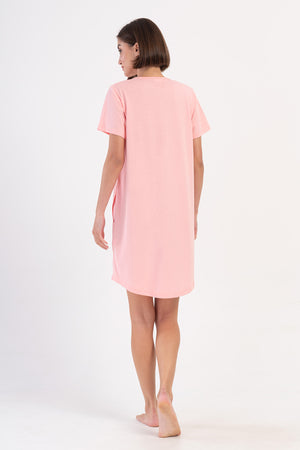 KADIN P.SUPREM O YAKA KISA KOL ETEGI OVAL CEPLI TUNIK