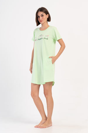 KADIN P.SUPREM O YAKA KISA KOL ETEGI OVAL CEPLI TUNIK