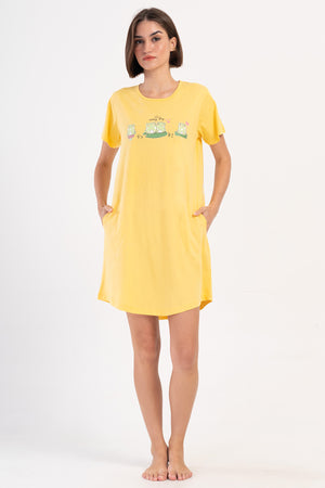 KADIN P.SUPREM O YAKA KISA KOL ETEGI OVAL CEPLI TUNIK