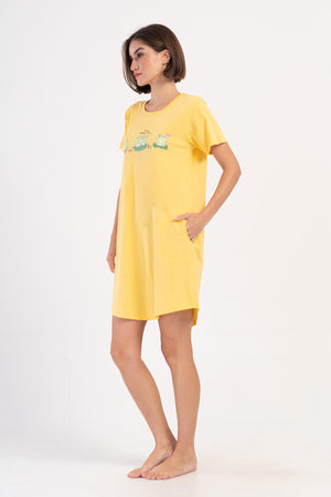 KADIN P.SUPREM O YAKA KISA KOL ETEGI OVAL CEPLI TUNIK