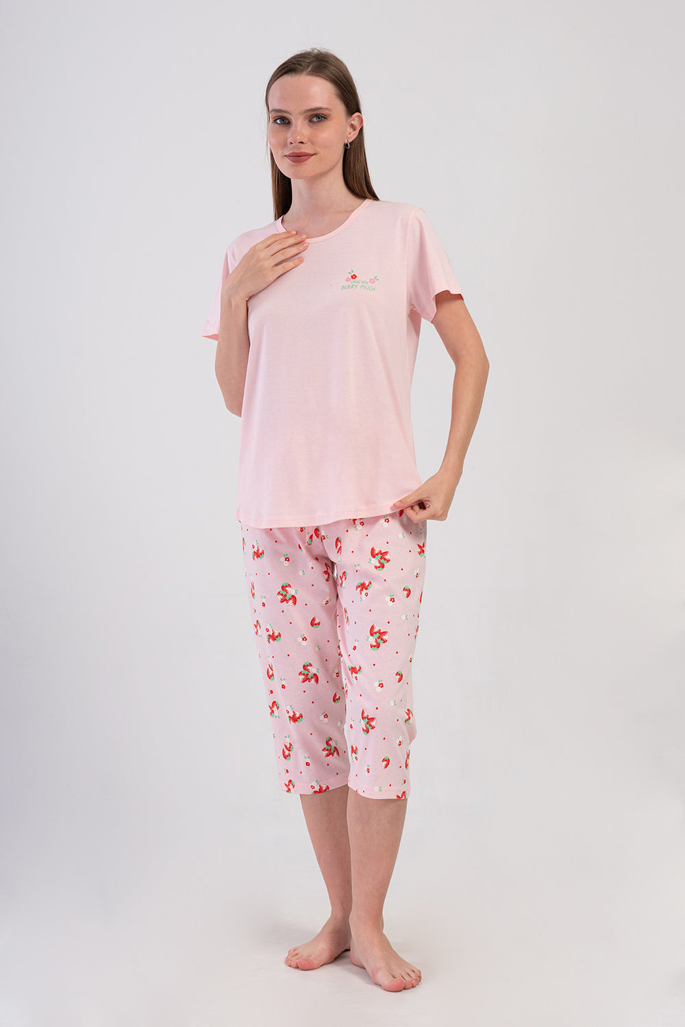 KADIN P.SUPREM XXL O YAKA KISA KOL ETEGI OVAL KAPRI TAKIM