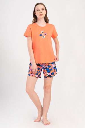 KADIN P.SUPREM O YAKA KISA KOL ETEGI OVAL SORT TAKIM