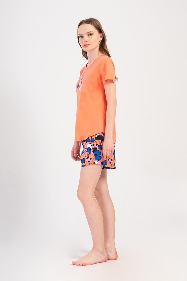 KADIN P.SUPREM O YAKA KISA KOL ETEGI OVAL SORT TAKIM