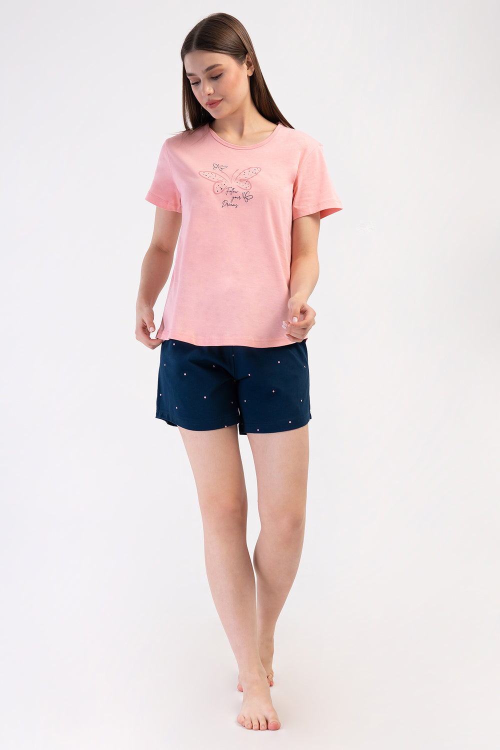 KADIN P.SUPREM XXL O YAKA KISA KOL ETEGI OVAL SORT TAKIM