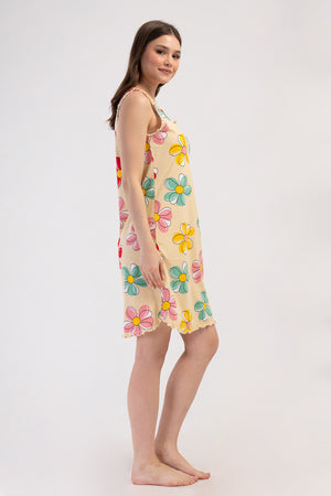 KADIN P.SUPREM O YAKA GENIS ASKILI BIBILALI ETEGI OVAL TUNIK