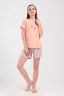 KADIN P.SUPREM O YAKA KISA KOL ETEGI OVAL SORT TAKIM