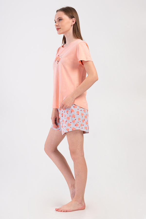 KADIN P.SUPREM O YAKA KISA KOL ETEGI OVAL SORT TAKIM