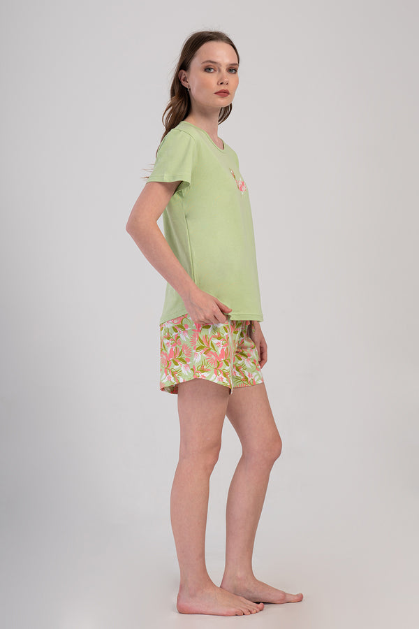 KADIN P.SUPREM O YAKA KISA KOL ETEGI OVAL SORT TAKIM