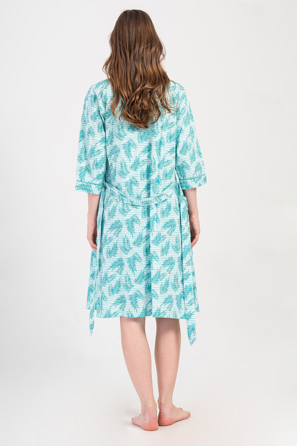 KADIN P.SUPREM IP ASKILI HAMILE TUNIK 3/4 KOL SABAHLIK TAKIM