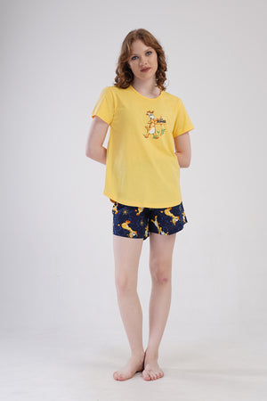 KADIN P.SUPREM O YAKA KISA KOL ETEGI OVAL SORT TAKIM