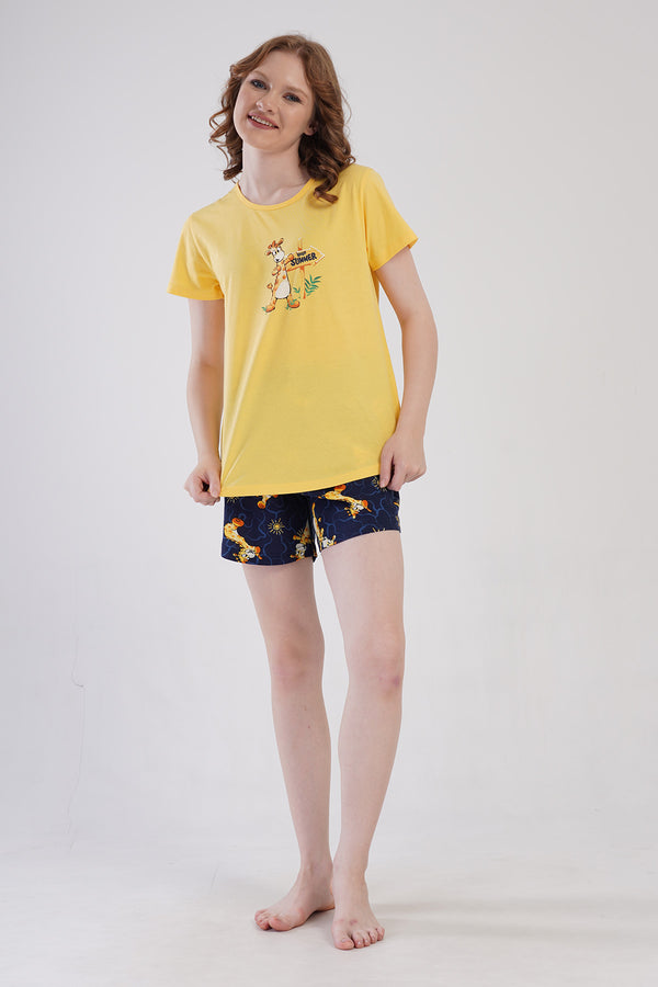 KADIN P.SUPREM O YAKA KISA KOL ETEGI OVAL SORT TAKIM