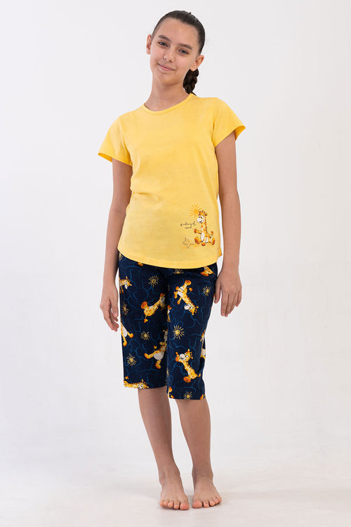 KIZ COCUK P.SUPREM O YAKA KISA KOL ETEGI OVAL KAPRI TAKIM(7-8/13-14)