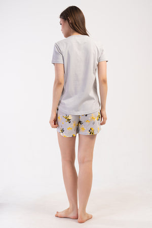 KADIN P.SUPREM O YAKA KISA KOL ETEGI OVAL SORT TAKIM