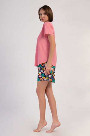 KADIN P.SUPREM XXL O YAKA KISA KOL ETEGI OVAL SORT TAKIM