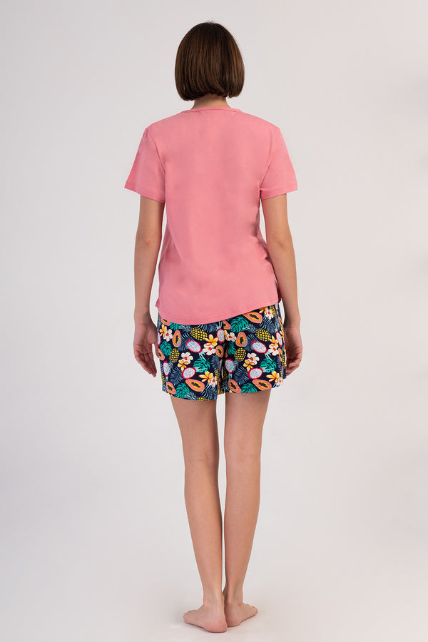 KADIN P.SUPREM XXL O YAKA KISA KOL ETEGI OVAL SORT TAKIM