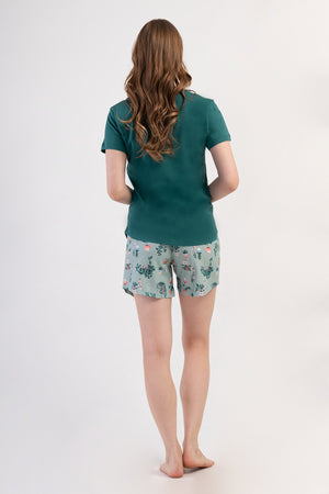 KADIN P.SUPREM O YAKA KISA KOL ETEGI OVAL SORT TAKIM