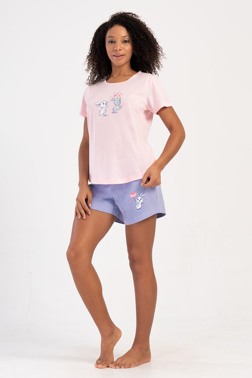 KADIN P.SUPREM O YAKA KISA KOL ETEGI OVAL SORT TAKIM