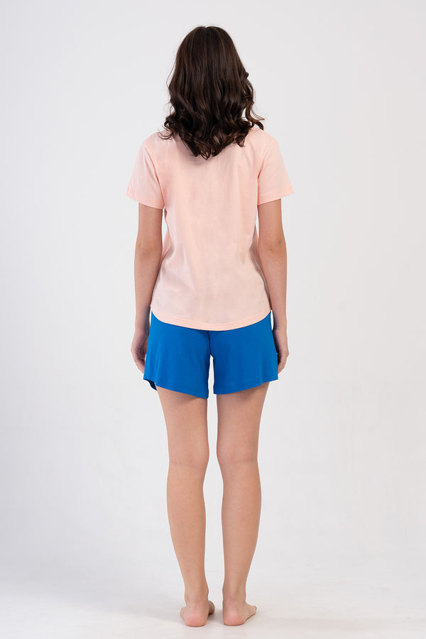 KADIN P.SUPREM O YAKA KISA KOL ETEGI OVAL SORT TAKIM