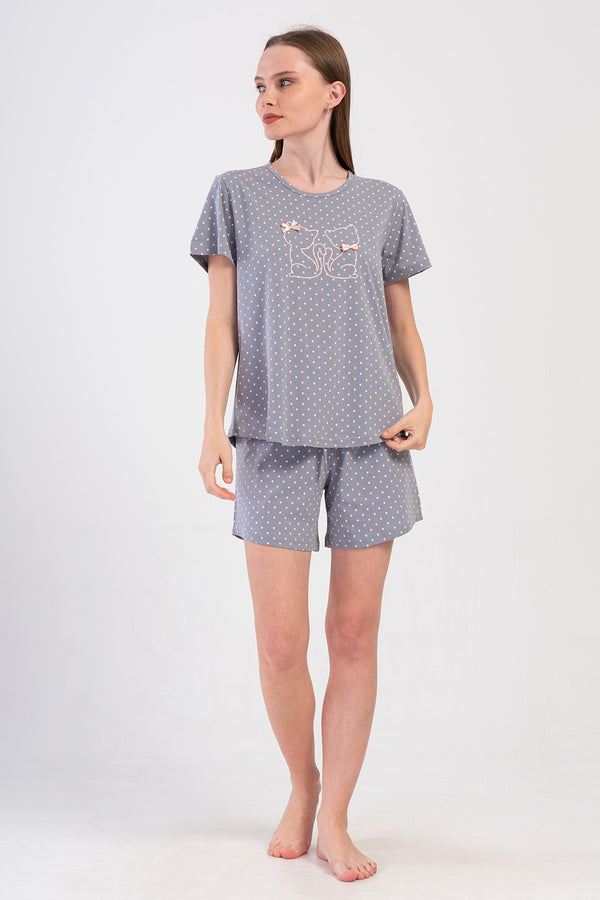 KADIN P.SUPREM XXL O YAKA KISA KOL ETEGI OVAL SORT TAKIM