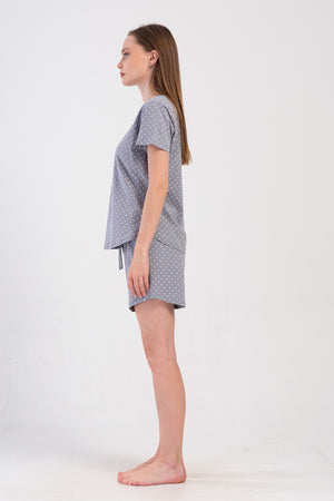 KADIN P.SUPREM XXL O YAKA KISA KOL ETEGI OVAL SORT TAKIM