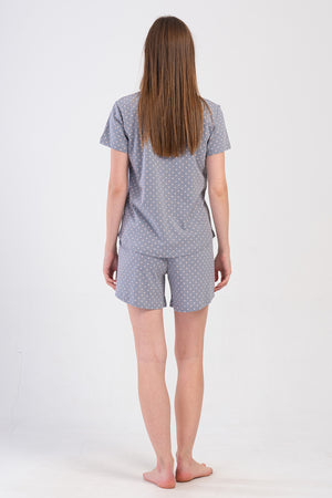 KADIN P.SUPREM XXL O YAKA KISA KOL ETEGI OVAL SORT TAKIM