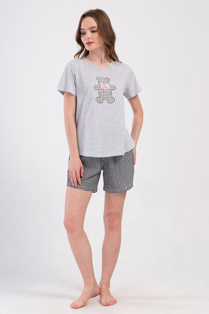 KADIN P.SUPREM XXL O YAKA KISA KOL ETEGI OVAL SORT TAKIM