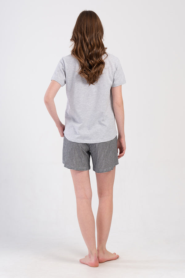 KADIN P.SUPREM XXL O YAKA KISA KOL ETEGI OVAL SORT TAKIM