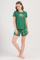 KADIN P.SUPREM O YAKA KISA KOL ETEGI OVAL SORT TAKIM