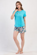 KADIN P.SUPREM O YAKA KISA KOL ETEGI OVAL SORT TAKIM