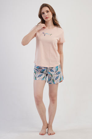 KADIN P.SUPREM O YAKA KISA KOL ETEGI OVAL SORT TAKIM