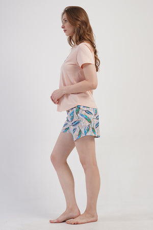 KADIN P.SUPREM O YAKA KISA KOL ETEGI OVAL SORT TAKIM