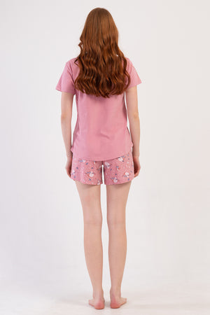 KADIN P.SUPREM O YAKA KISA KOL ETEGI OVAL SORT TAKIM