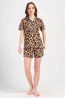 KADIN P.SUPREM XXL GOMLEK YAKA TAMAMI DUGMELI KISA KOL SORT TAKIM