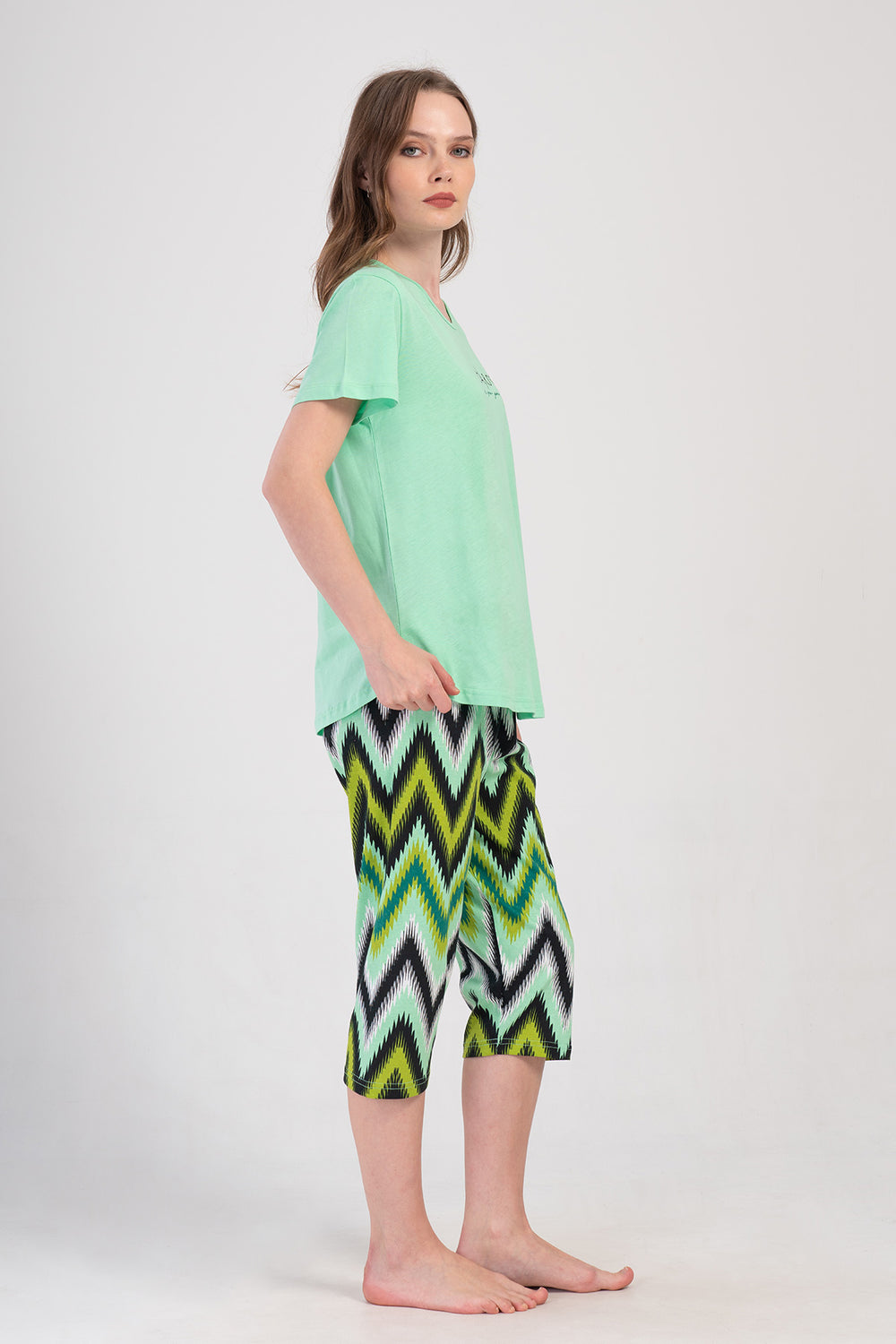 KADIN P.SUPREM XXL O YAKA KISA KOL ETEGI OVAL KAPRI TAKIM