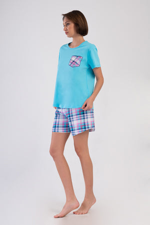 KADIN P.SUPREM XXL O YAKA KISA KOL ETEGI OVAL SORT TAKIM