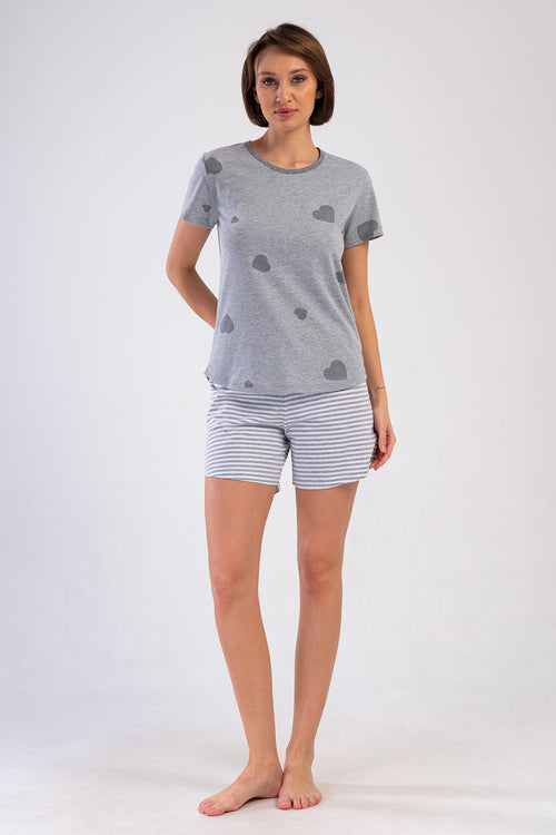 KADIN P.SUPREM O YAKA KISA KOL ETEGI OVAL SORT TAKIM