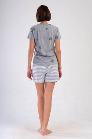 KADIN P.SUPREM O YAKA KISA KOL ETEGI OVAL SORT TAKIM