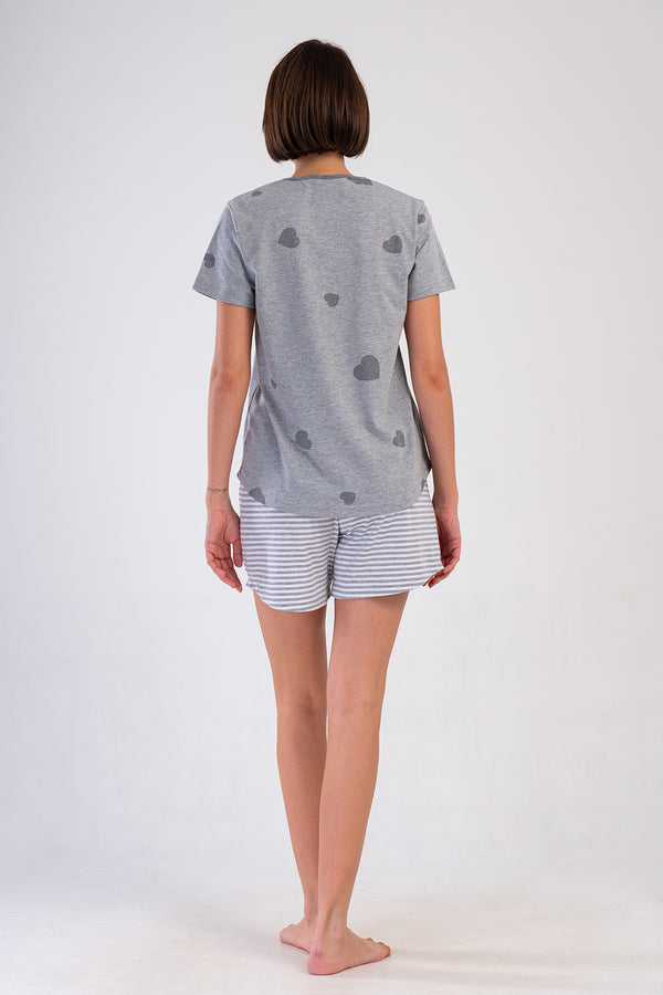 KADIN P.SUPREM XXL O YAKA KISA KOL ETEGI OVAL SORT TAKIM