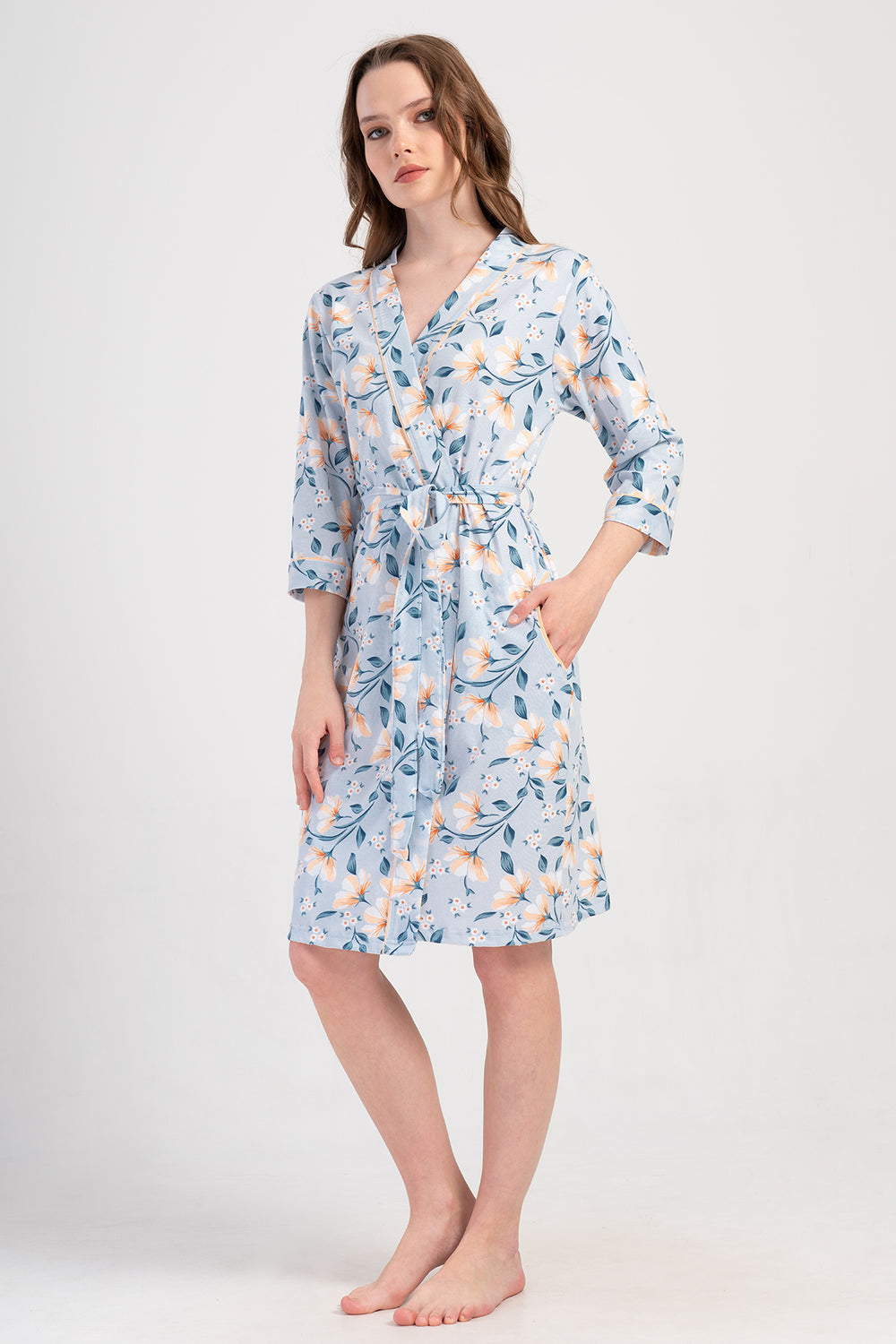 KADIN P.SUPREM XXL 3/4KOL CEPLI SABAHLIK