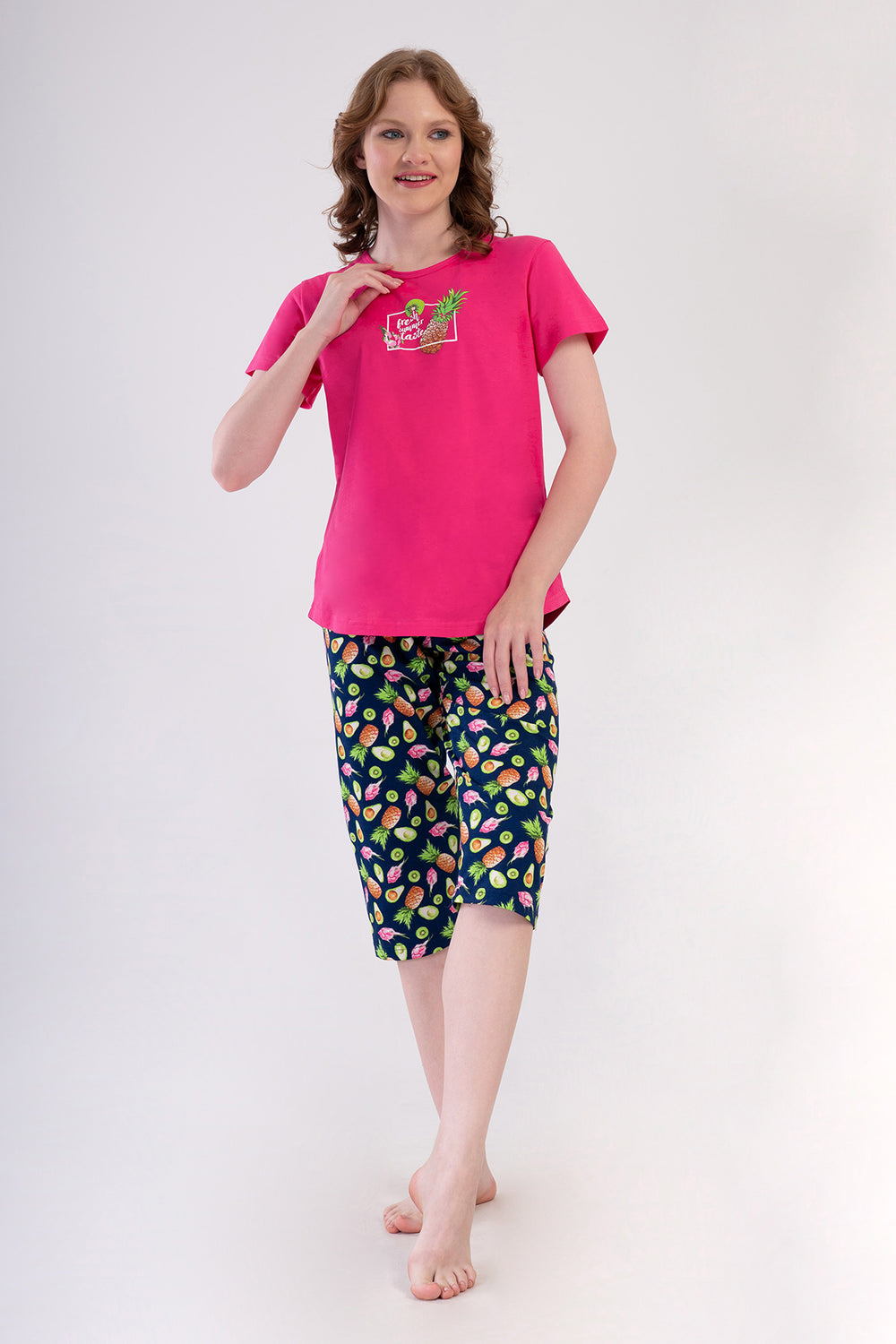 KADIN P.SUPREM O YAKA KISA KOL ETEGI OVAL KAPRI TAKIM