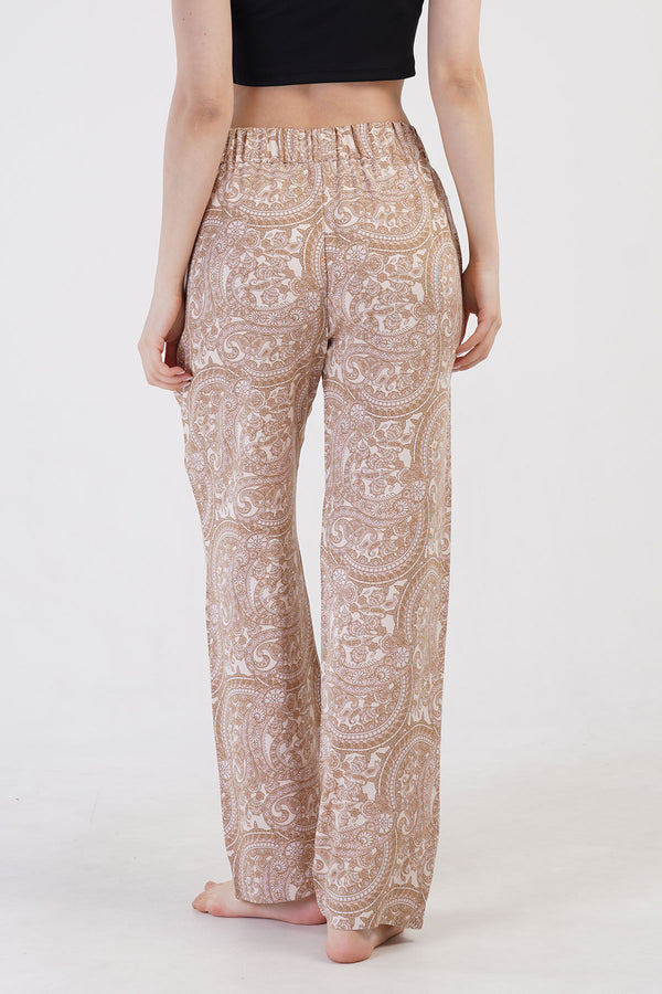 KADIN VISCON CEPLI TEK ALT PIJAMA