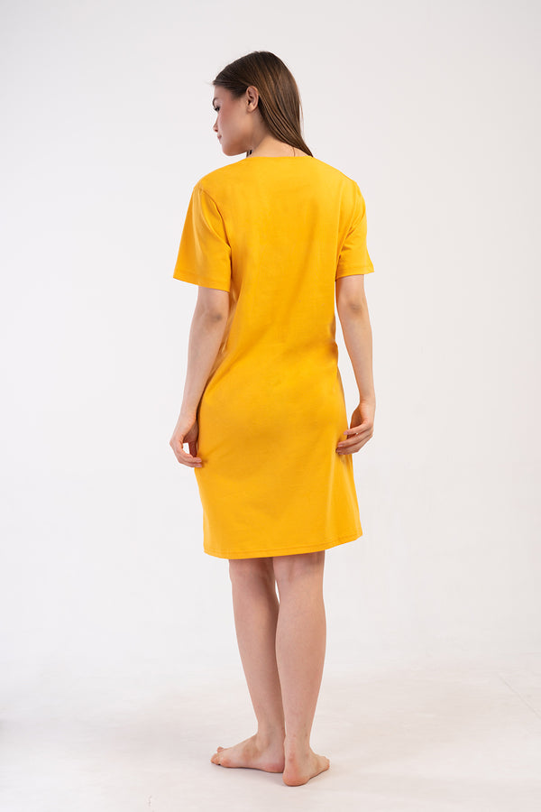 KADIN P.SUPREM CIFT PATLI KISA KOL HAMILE TUNIK