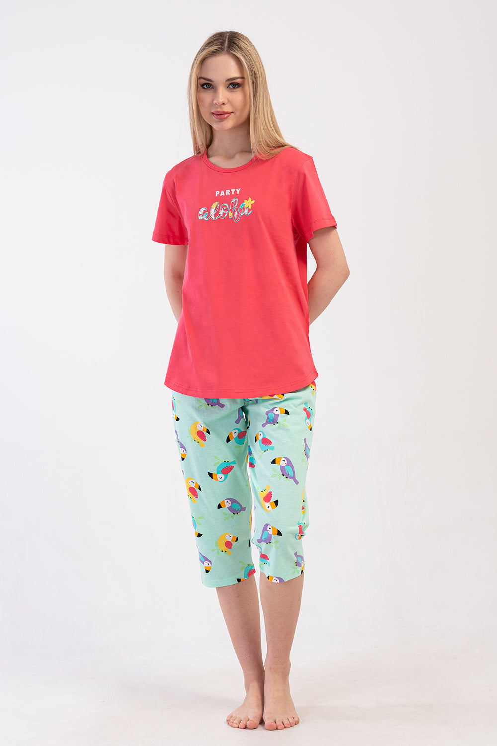 KADIN P.SUPREM XXL O YAKA KISA KOL ETEGI OVAL KAPRI TAKIM