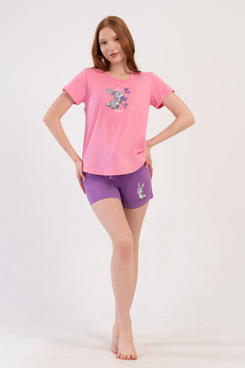 KADIN P.SUPREM O YAKA KISA KOL ETEGI OVAL SORT TAKIM