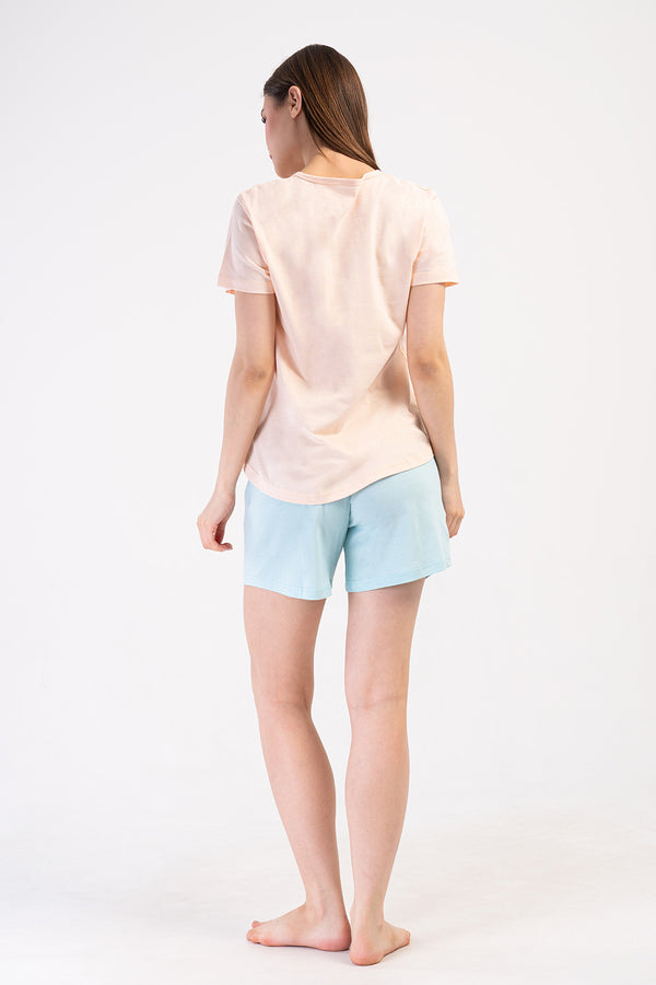 KADIN P.SUPREM O YAKA KISA KOL ETEGI OVAL SORT TAKIM