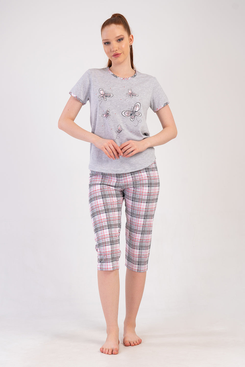 KADIN P.SUPREM O YAKA KISA KOL KAPRI TAKIM