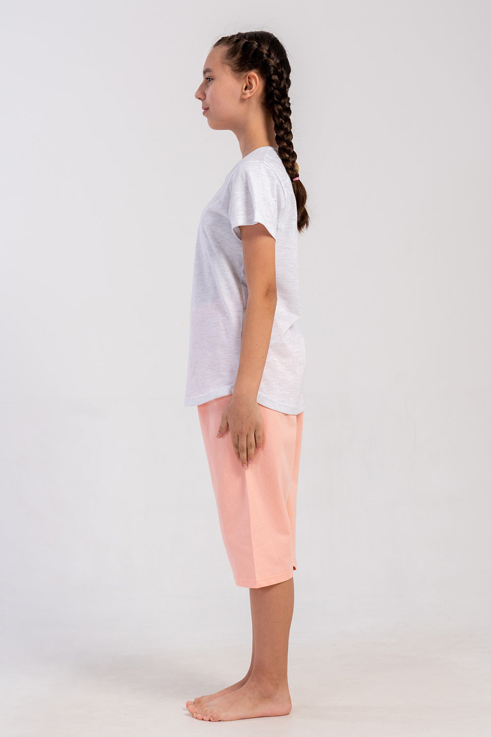 KIZ COCUK P.SUPREM O YAKA KISA KOL ETEGI OVAL KAPRI TAKIM(1-2/7-8)