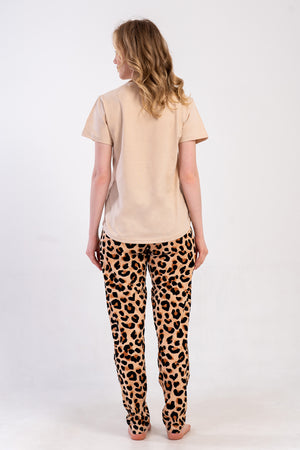 KADIN P.SUPREM BATTAL XXL O YAKA KISA KOL ETEGI OVAL PIJAMA TAKIM