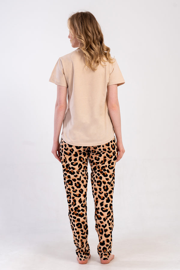 KADIN P.SUPREM BATTAL XXL O YAKA KISA KOL ETEGI OVAL PIJAMA TAKIM