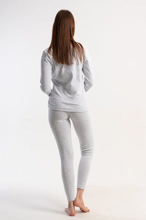 KADIN RIBANA UZUN KOL UZUN PACA PACA İÇLİK TAKIM